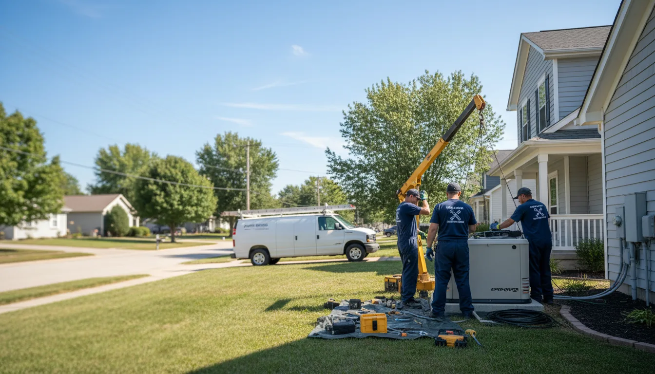 Generator Installation in Ossian, IN near me